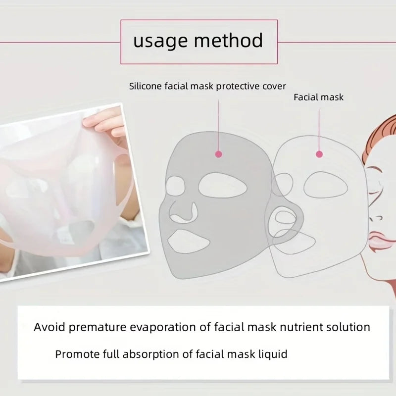 3D Silicone Mask Cover Fixed